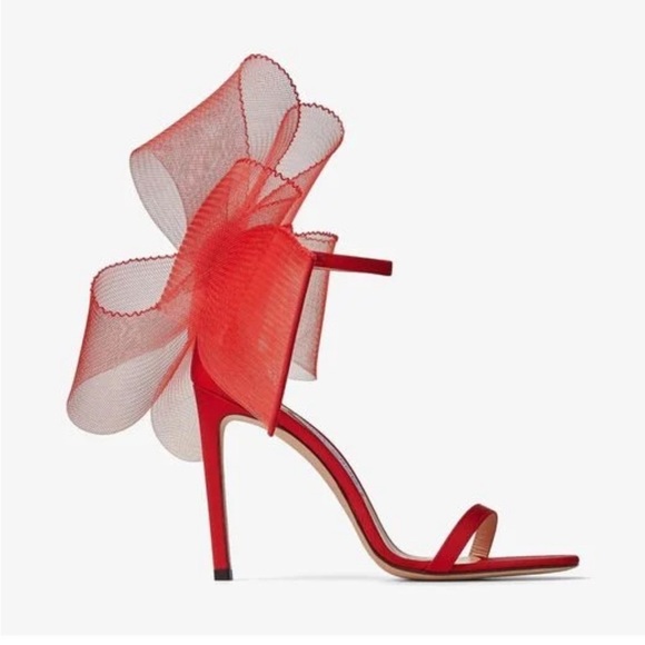 Jimmy Choo Aveline Bow Heels - Picture 4 of 9